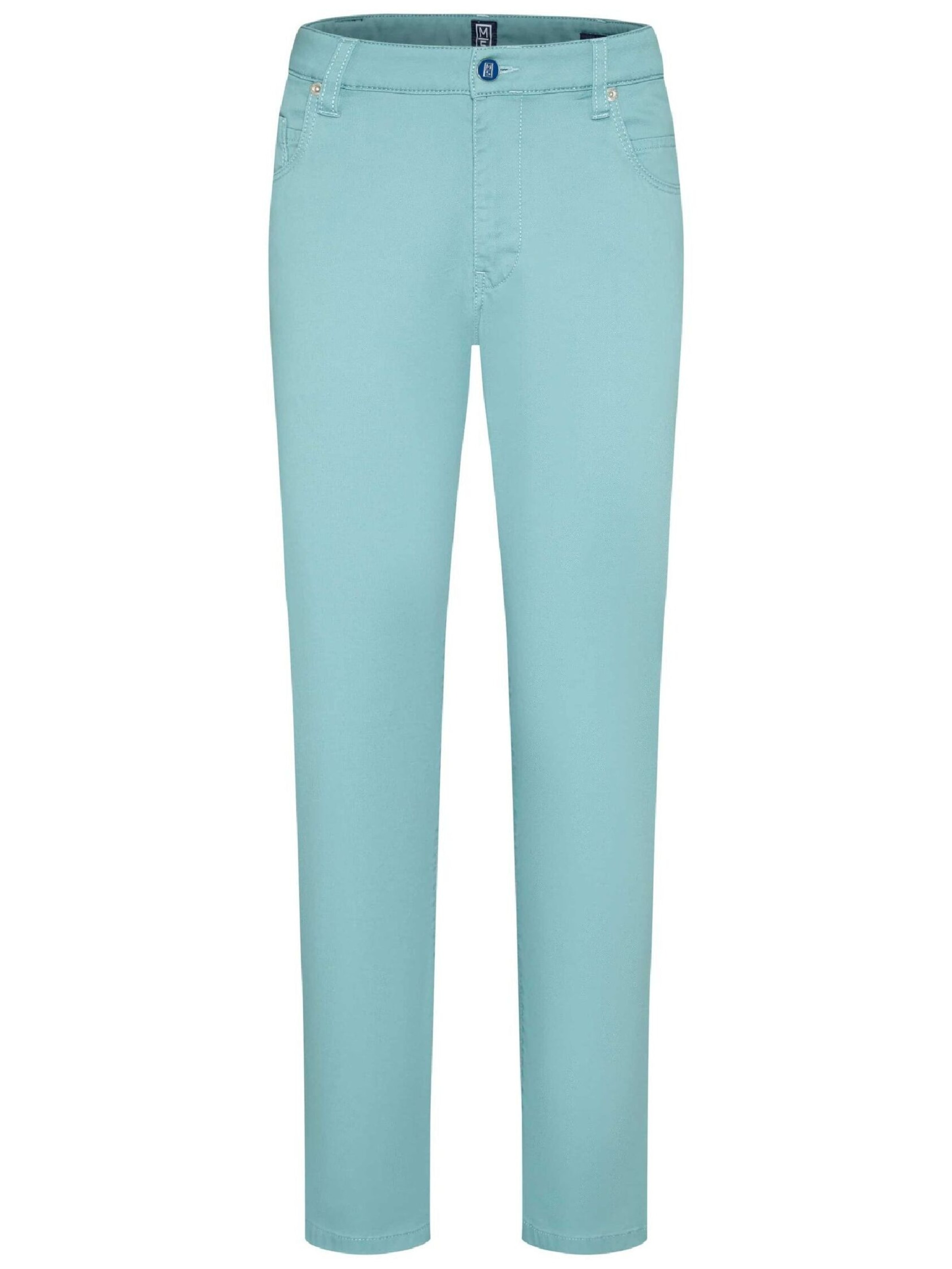 Pantalon chino MEYER en vert : devant