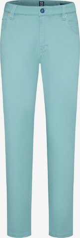 MEYER Chino Pants in Green: front