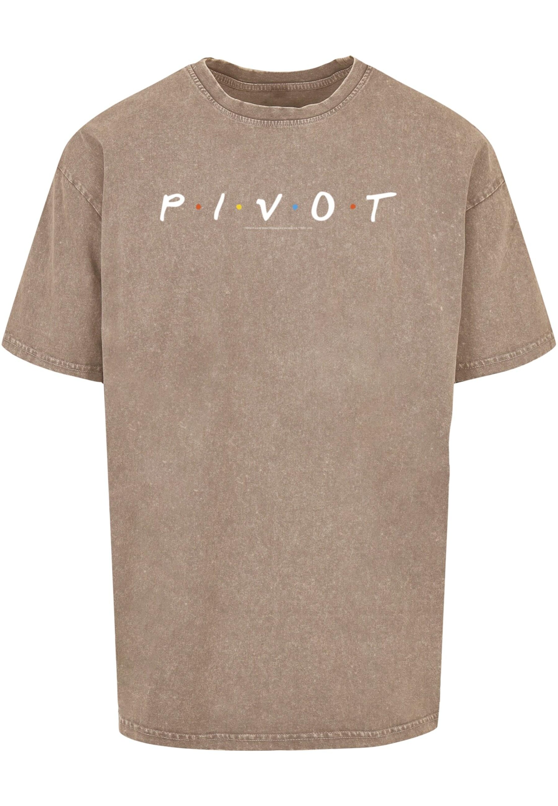 T-Shirt 'Friends - Pivot' ABSOLUTE CULT en vert : devant