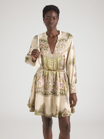 GUESS by Marciano Košilové šaty – zelená: přední strana