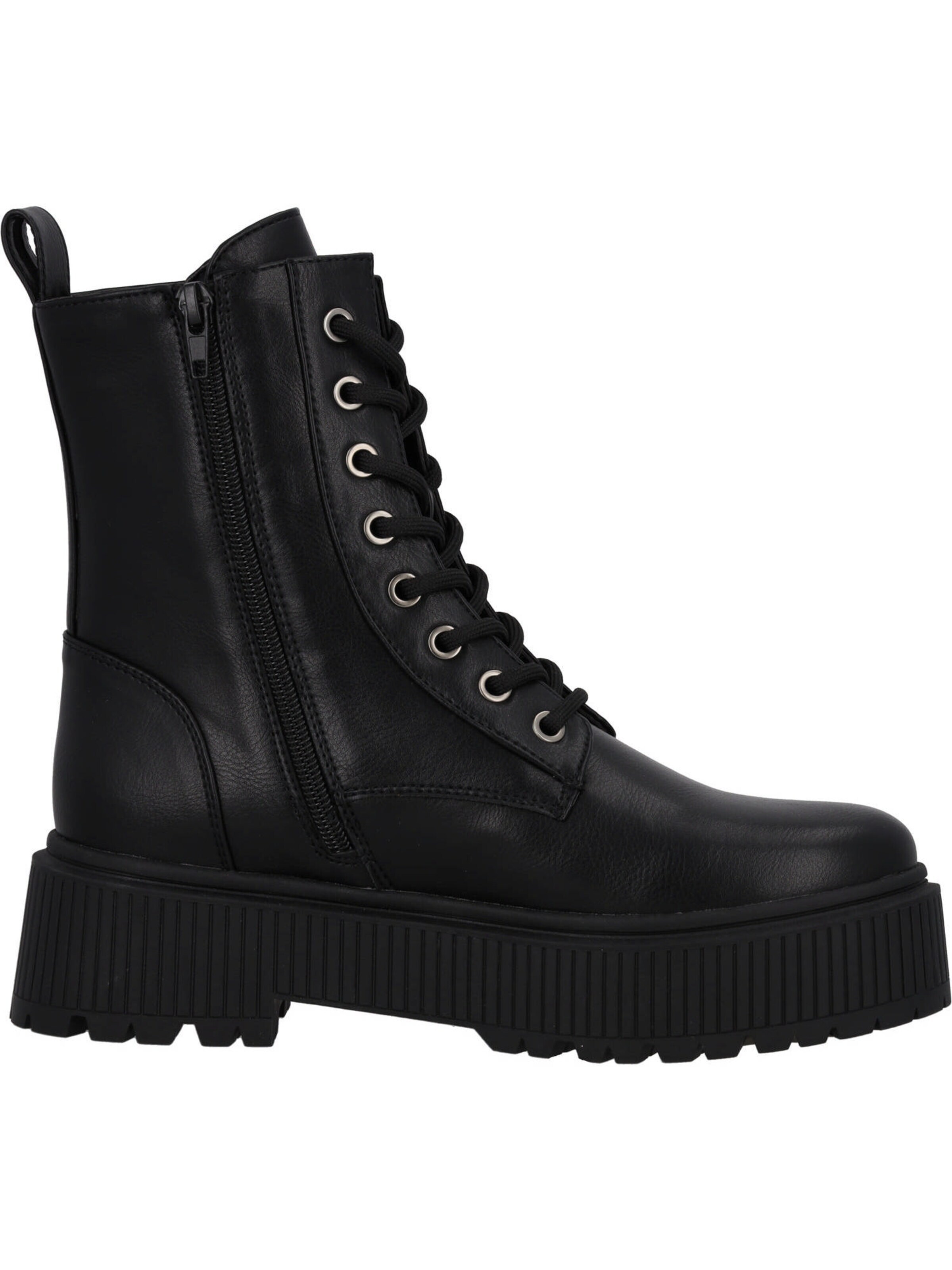 Palado Schnürstiefel 'Palado Leski'‌‌‌‌‌‌‌‌‌‌ in Schwarz
