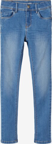 Skinny Jean NAME IT en bleu : devant