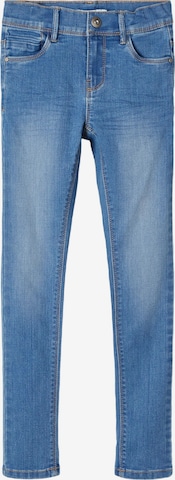 Skinny Jeans de la NAME IT pe albastru: față
