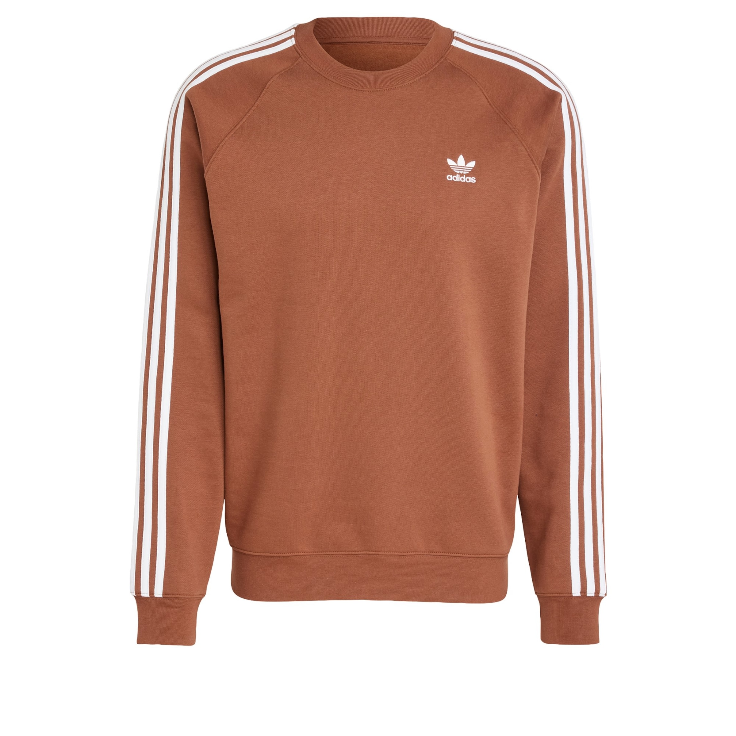 Felpa ADIDAS ORIGINALS di colore marrone / bianco, Visualizzazione prodotti