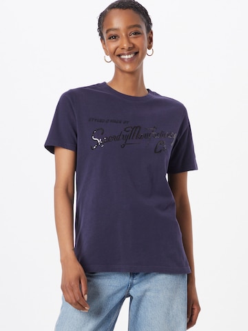 Superdry T-Shirt in Blau: predná strana