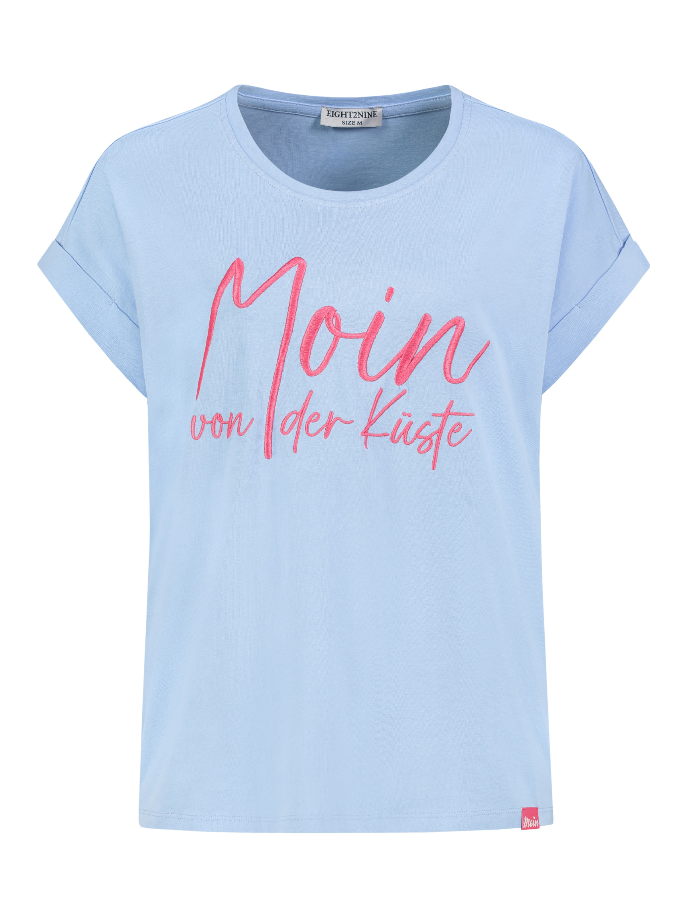 Eight2Nine Shirt 'Maritimer' in Blue: front