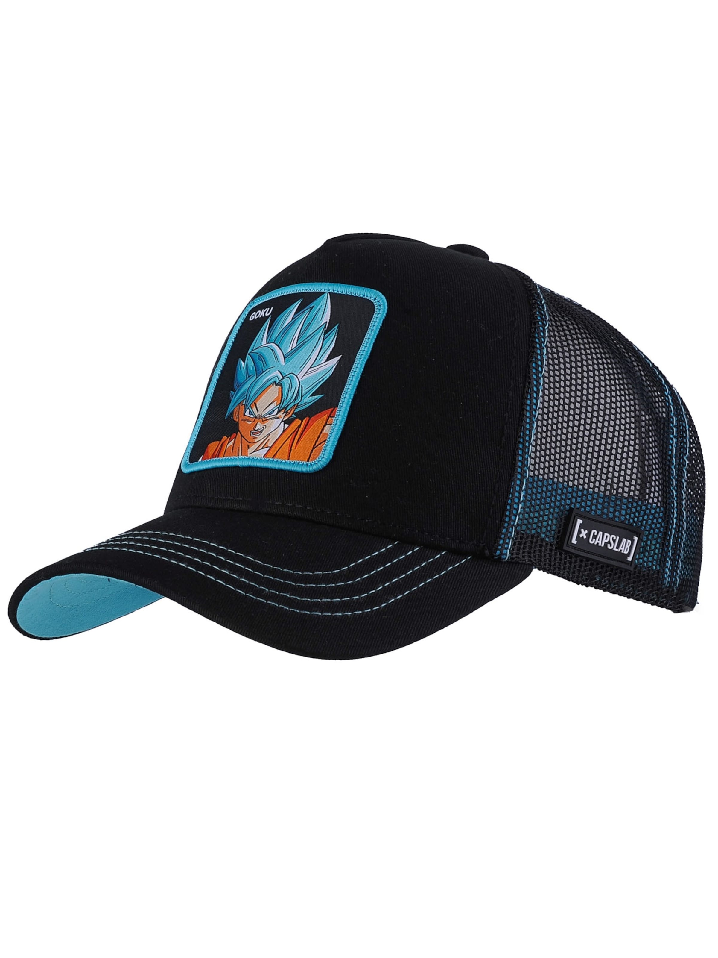 Capslab Cap in Black: front