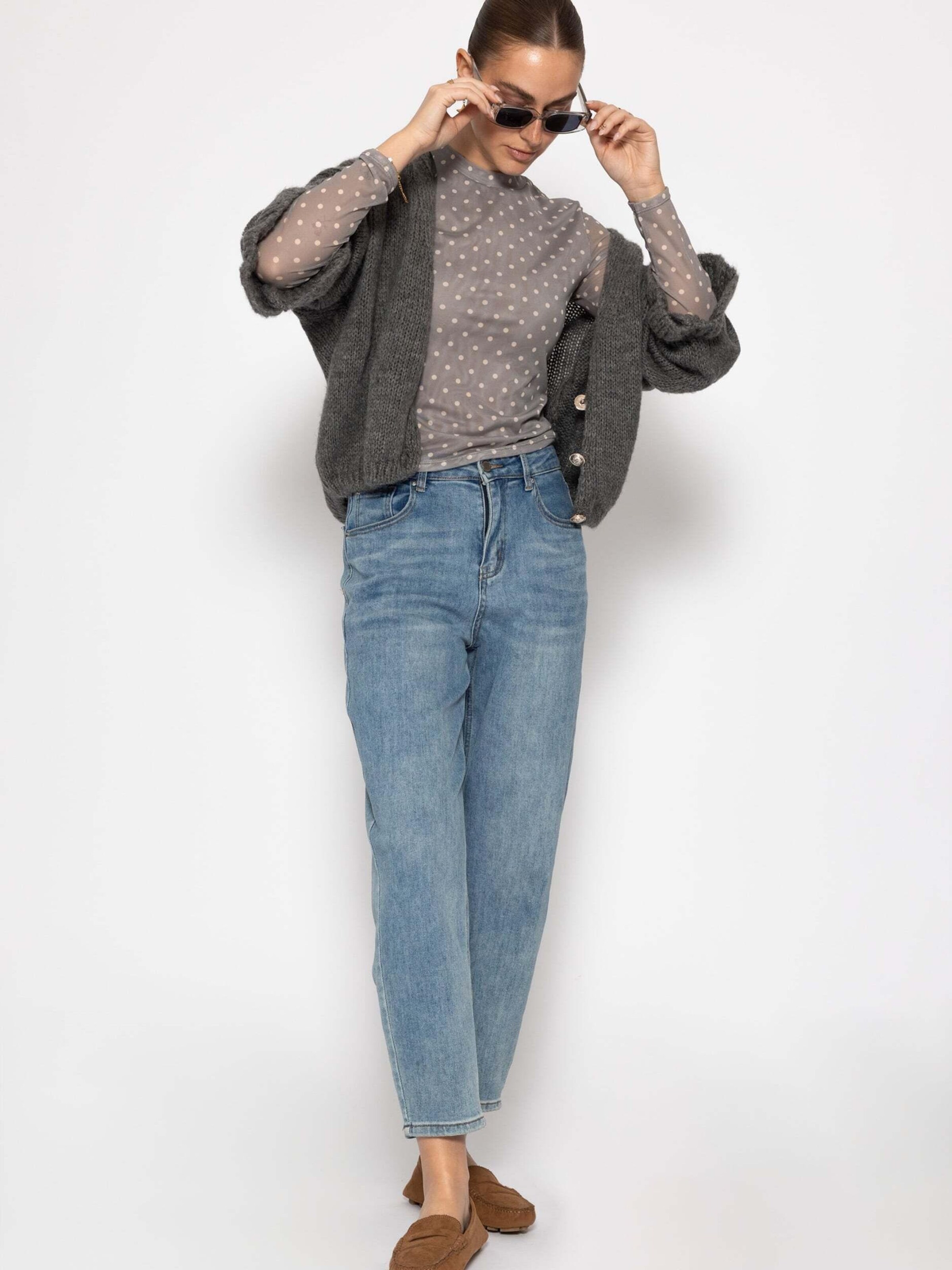SASSYCLASSY Shirt‌‌‌‌‌‌‌‌ in Grau