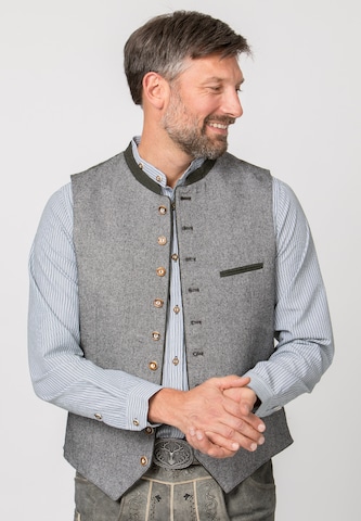 STOCKERPOINT Klederdracht gilet 'Clemente' in Groen: voorkant