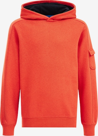 WE Fashion Bluza w kolorze pomarańczowy: przód