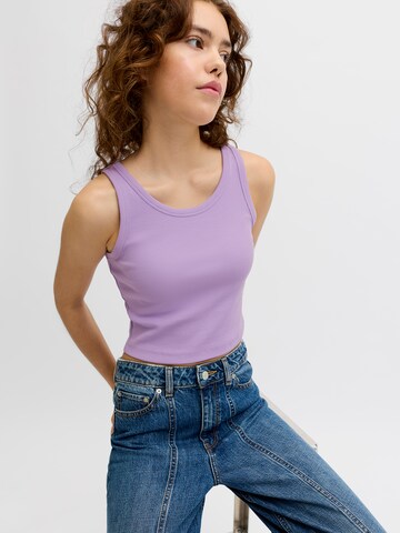 JJXX Top 'JXFALLON' in Lila: Vorderseite