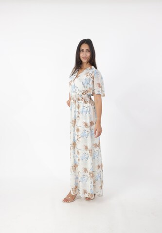 Elara Dress in Beige