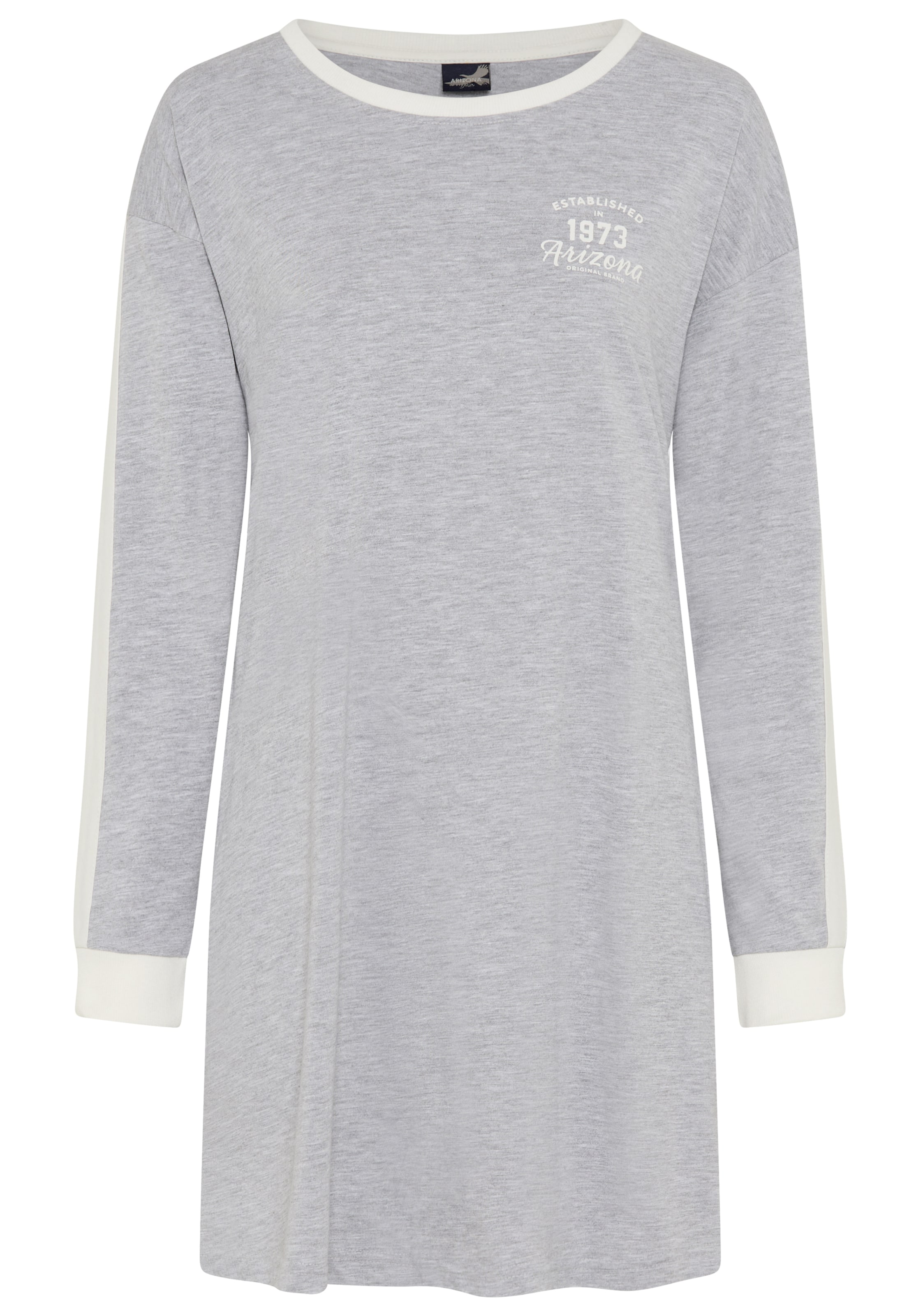 ARIZONA Nightgown in Grey: front