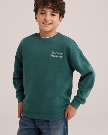 WE Fashion - Sweatshirt em verde: frente