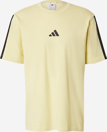 ADIDAS SPORTSWEAR Функциональная футболка 'Essentials' в Желтый: спереди