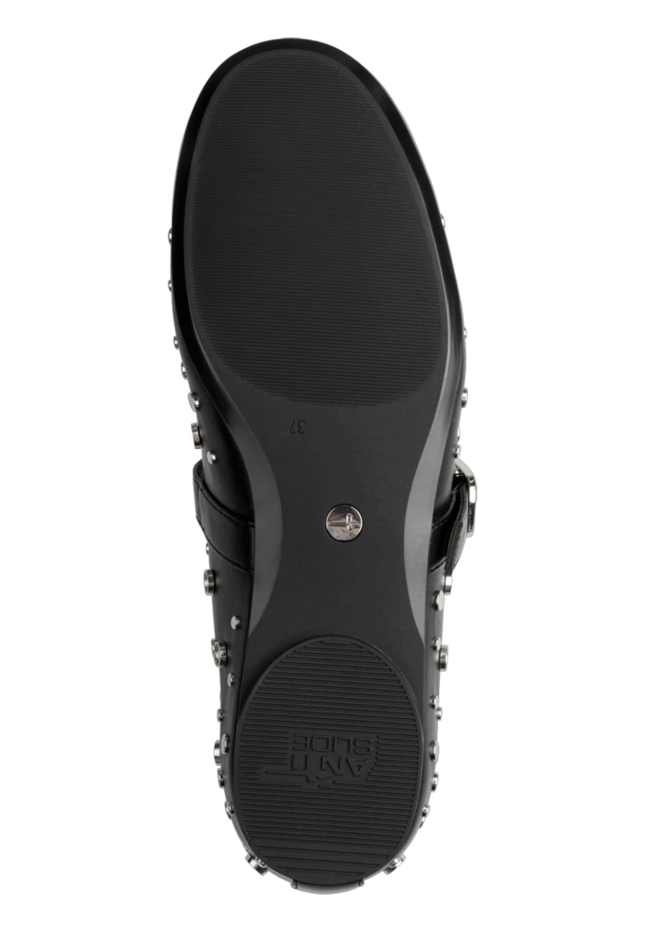 Tamaris Baleríny s ramienkom - Čierna