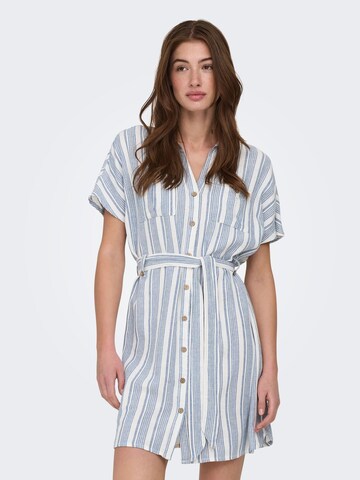 ONLY Blousejurk 'ONLGoa' in Blauw: voorkant
