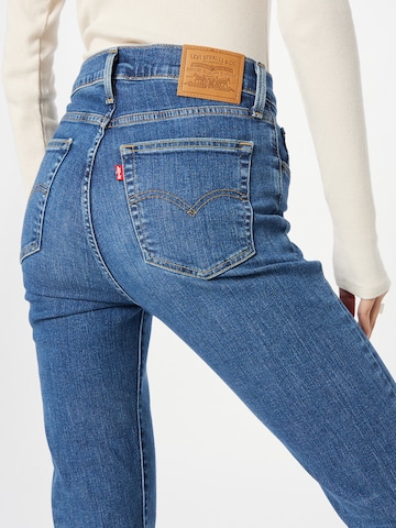 zils LEVI'S ® Standarta Džinsi '724 High Rise Straight'