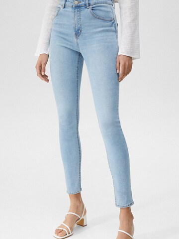 Pull&Bear Skinny Jeans i blå