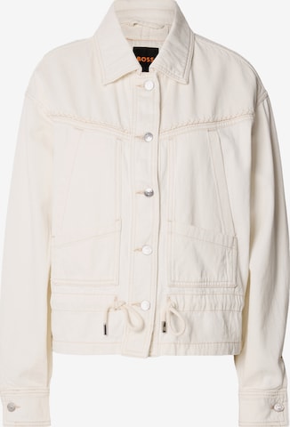 smėlio BOSS Demisezoninė striukė: priekis