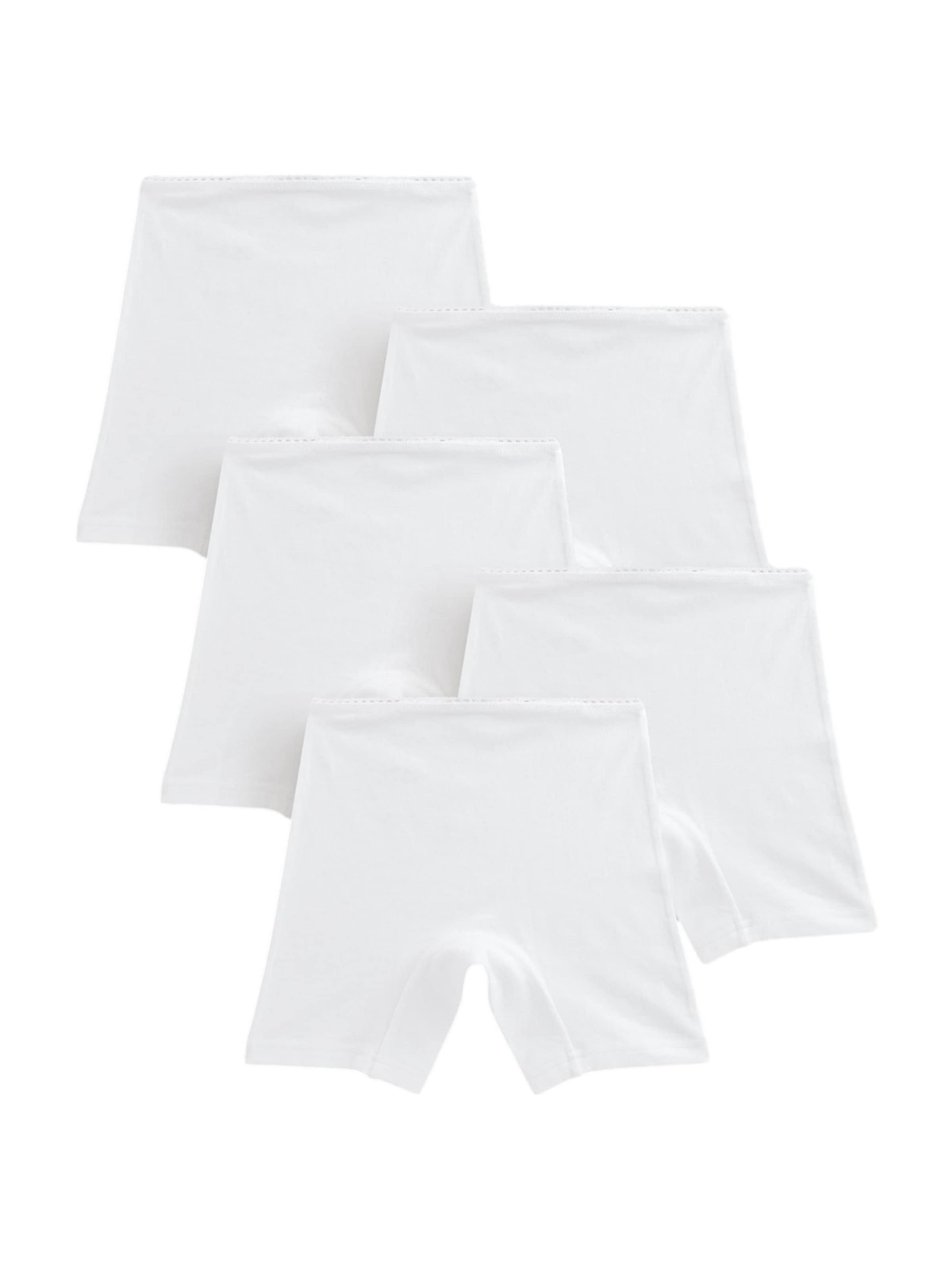 Chiloţi de la Next pe alb: față