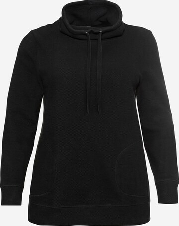 SHEEGO - Sudadera en negro: frente