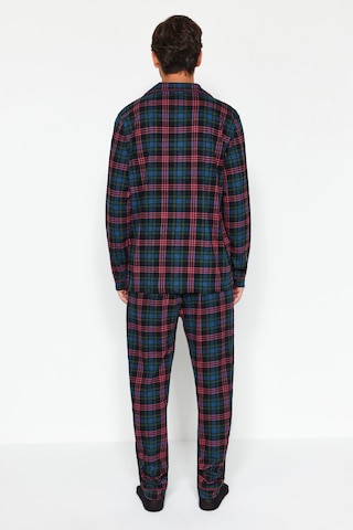 Trendyol Pyjamas lång i blå
