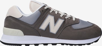 Baskets basses new balance en marron