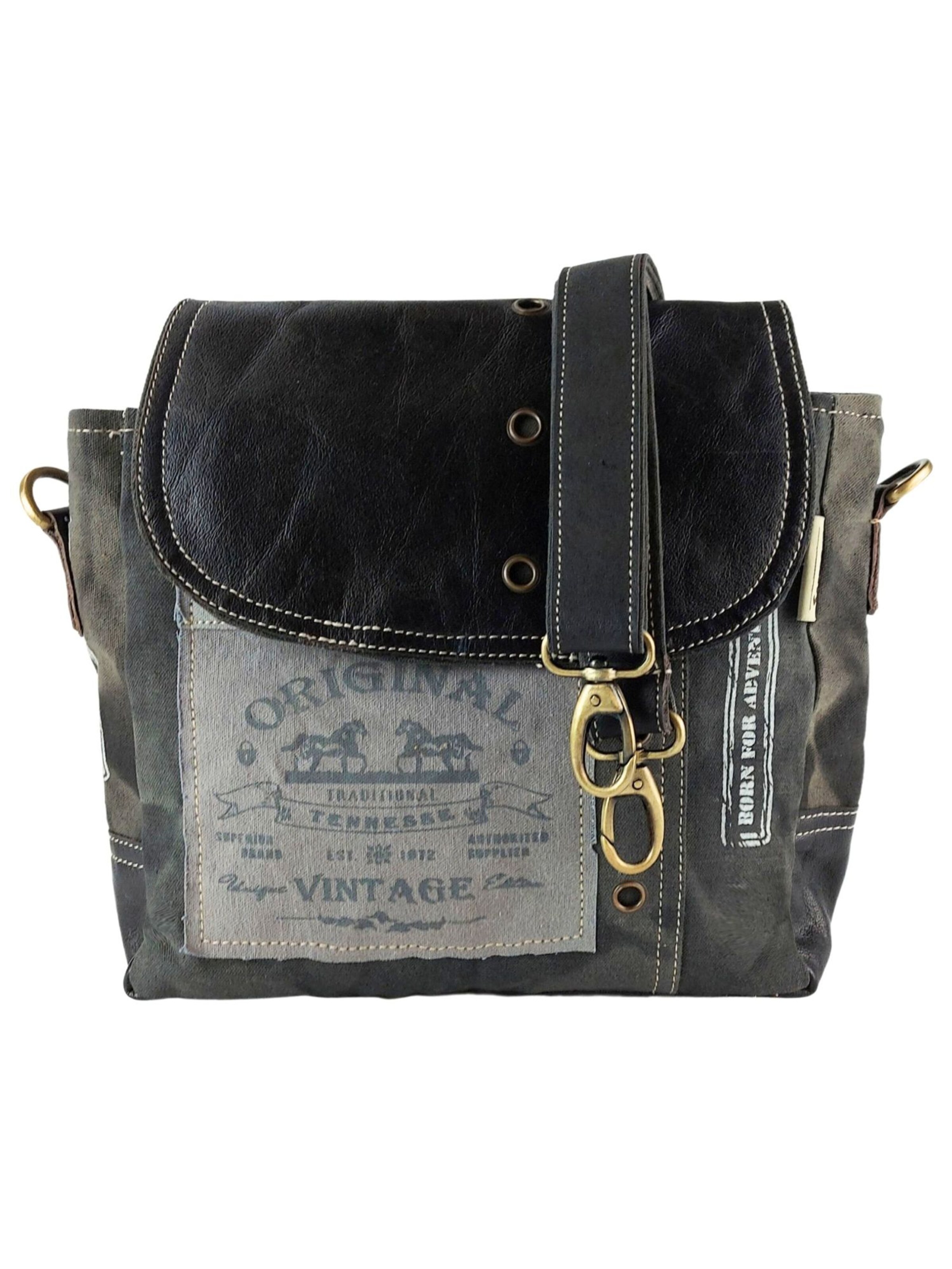Sunsa Crossbody Bag 'Sunsa' in Grey: front