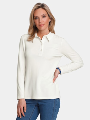 Goldner Shirt in Wit: voorkant