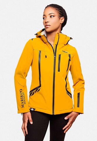 MARIKOO Winter jacket in Yellow: front