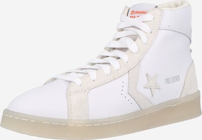 CONVERSE Високи маратонки в бежово / бяло, Преглед на продукта
