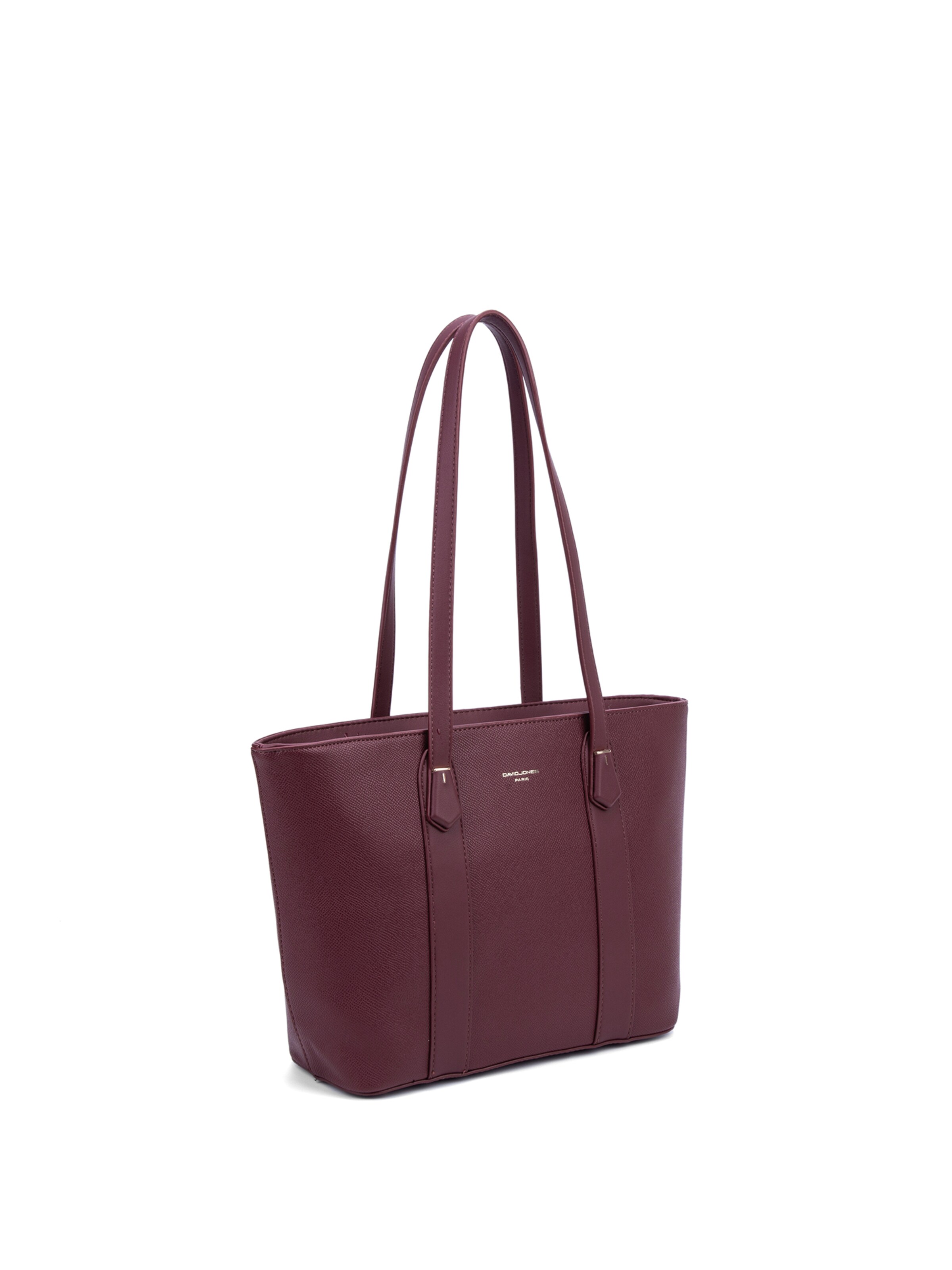 Borsa a spalla 'Borsa a Spalla Donna Vegan Leather 36x23 cm - Chiusura Zip' di David Jones in rosso