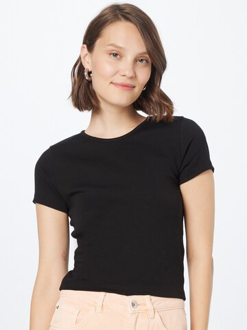 T-shirt Gina Tricot en noir : devant