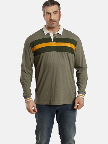 Charles Colby Sweatshirt 'Earl Garwy' in Grün: predná strana