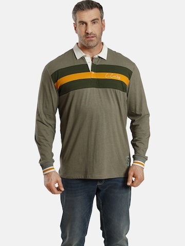 Sweat-shirt 'Earl Garwy' Charles Colby en vert : devant