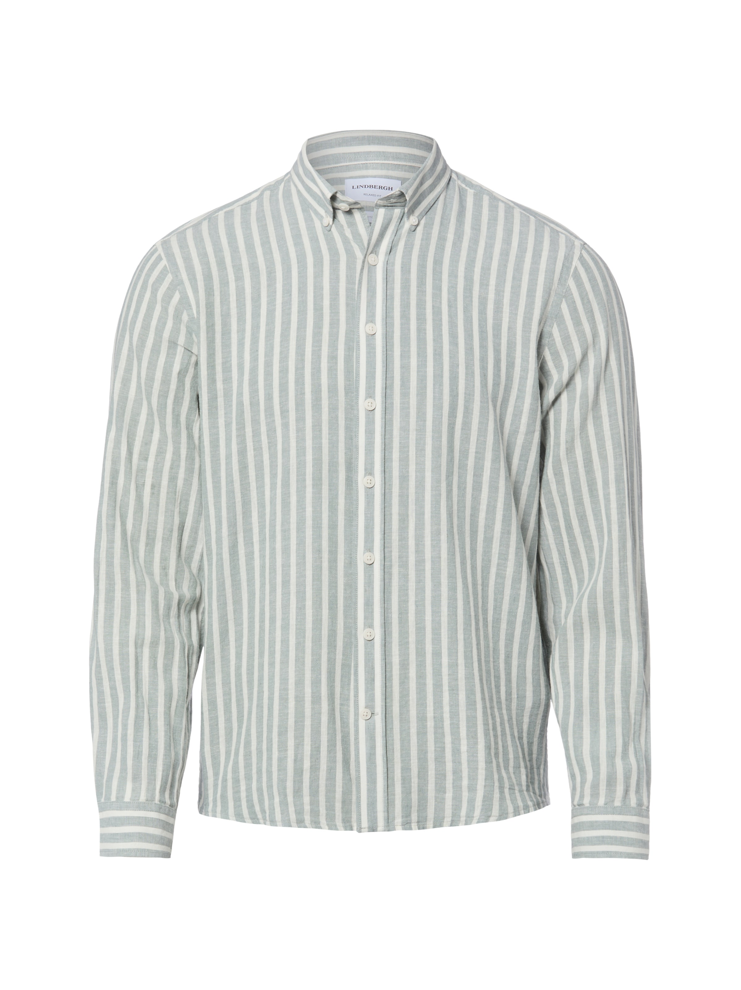 Lindbergh Regular fit Button Up Shirt in Blue: front