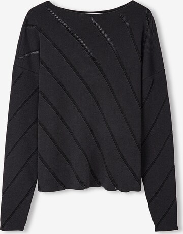 Pull-over Ipekyol en noir : devant