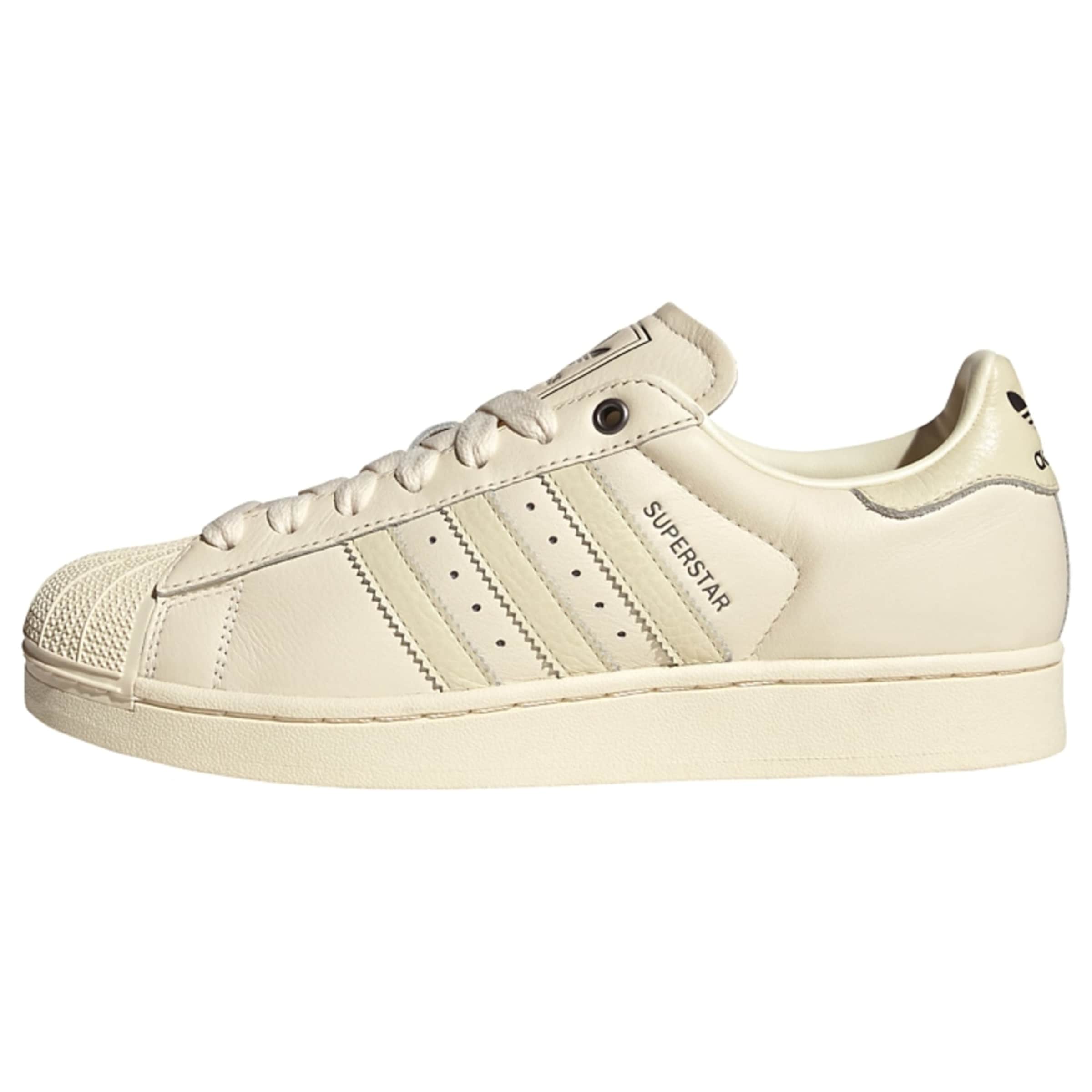 Baskets basses ' Superstar II' ADIDAS ORIGINALS en blanc : devant