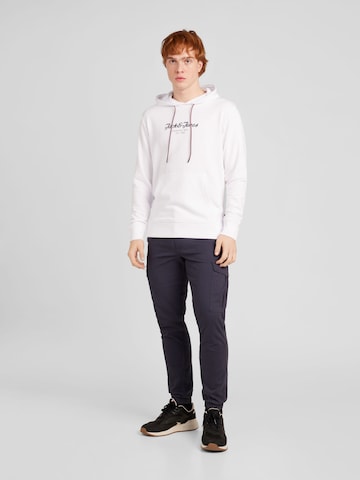 JACK & JONES Sweatshirt 'Henry' in White