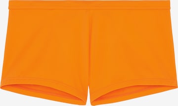 HOM Swim Shorts ' Sea Life ' in Orange: predná strana