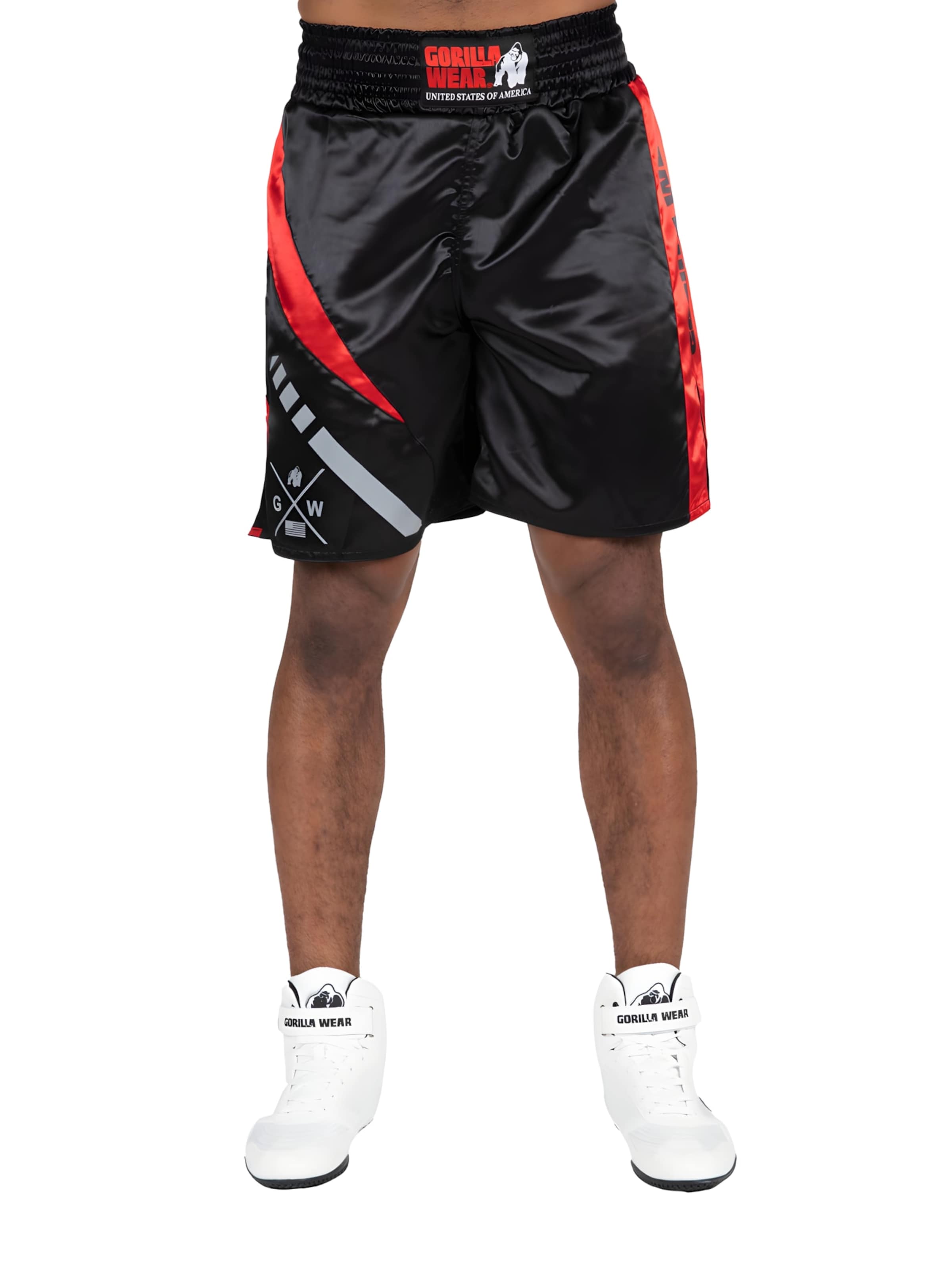 Gorilla Wear Broek in Zwart: voorkant