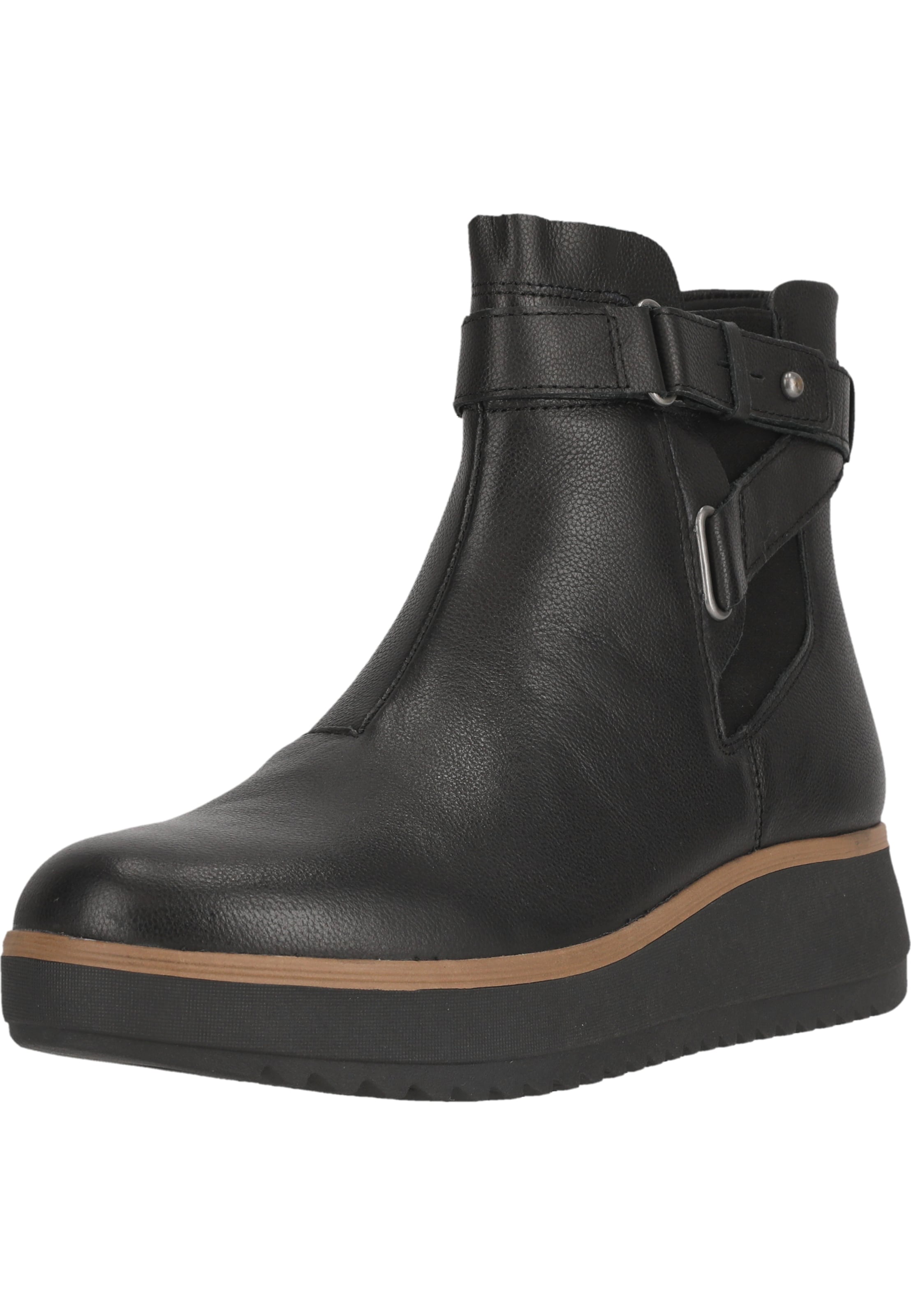 CLARKS Boots 'Zylah Faye' in Black: front