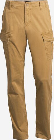 Pantalon cargo AÉROPOSTALE en beige : devant