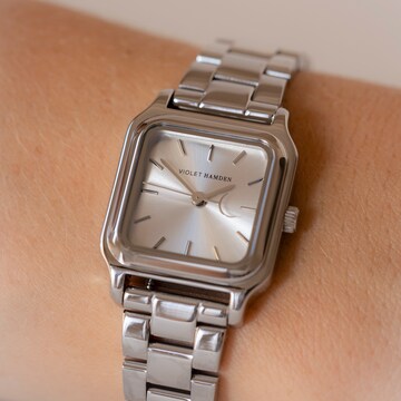 Violet Hamden Analog Watch in Silver