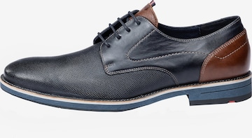 LLOYD Lace-Up Shoes 'Harris' in Blue: front