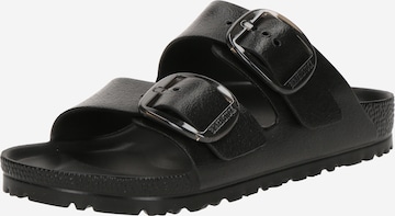 BIRKENSTOCKNatikače s potpeticom 'Arizona' - crna boja: prednji dio