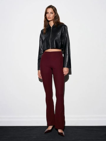 Flared Leggings di Dilvin in rosso: frontale
