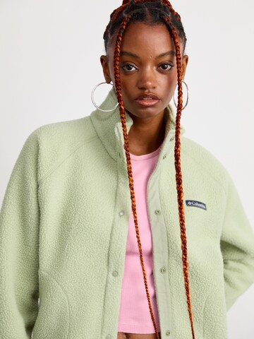 COLUMBIATehnička flis jakna 'Jasper Ridge™' - zelena boja