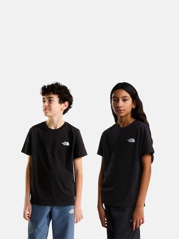 THE NORTH FACE Shirt 'Evolution' in Zwart: voorkant